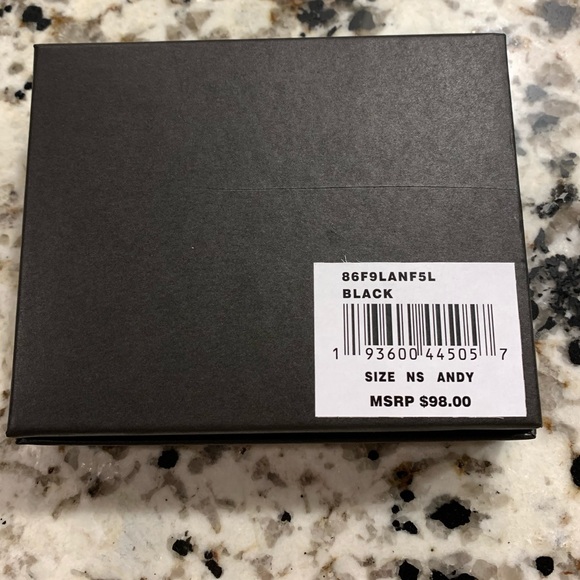 ❌SOLD❌ New Men’s Black Michael Kors Andy Wallet - Picture 7 of 7